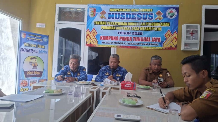 Musdesus KOPDES Merah Putih Kampung Panca Tunggal Jaya