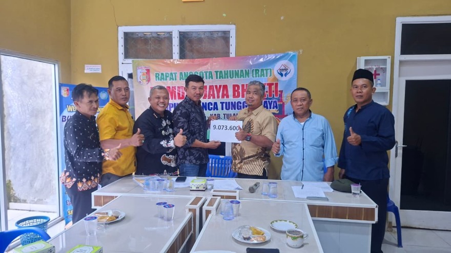 Rapat Anggota Tahunan (RAT) Bumkam Jaya Bhakti Kampung Panca Tunggal Jaya 